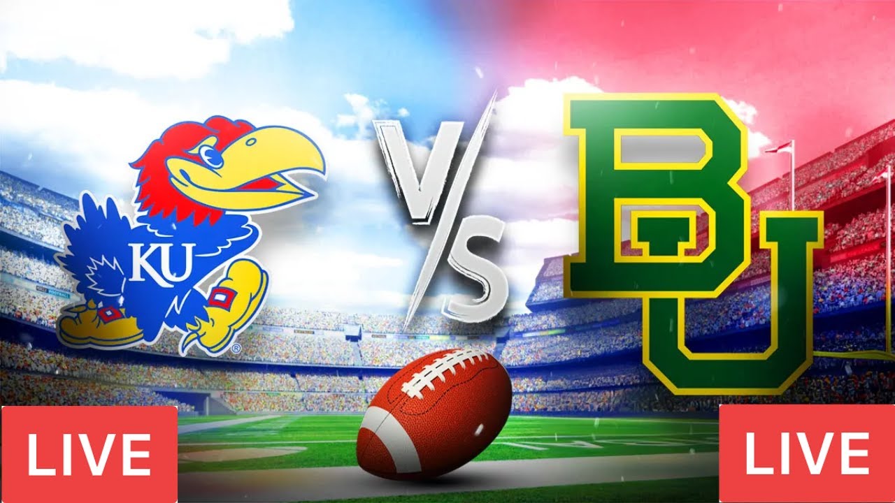 Kansas Vs Baylor LIVE | College Football LIVE | NCAAF Week 14 LIVE 11/29/2024