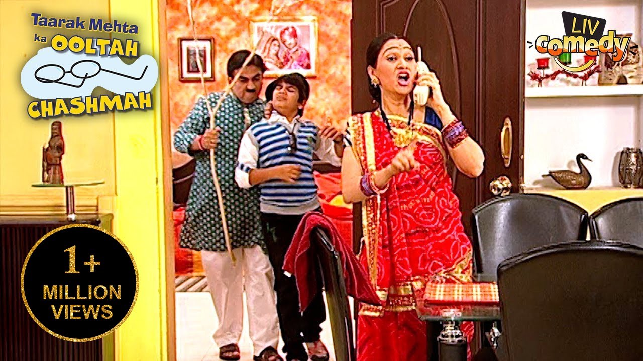 छड़ी लेकर Jetha और Tapu क्यों करने लगे शरारत? | Taarak Mehta Ka Ooltah Chashmah | Full Episode