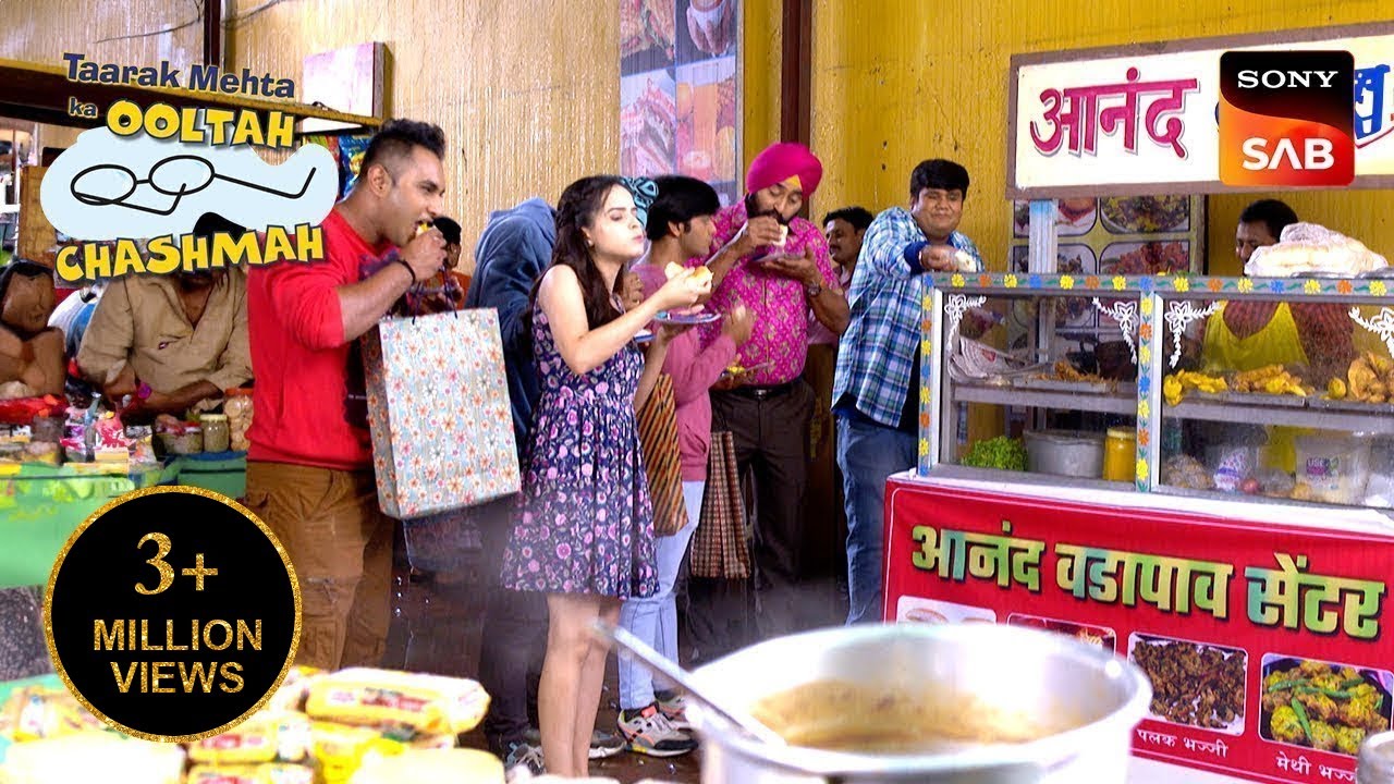 Sodhi ने खिलाया Tapu Sena को Vada Pav | Taarak Mehta Ka Ooltah Chashmah