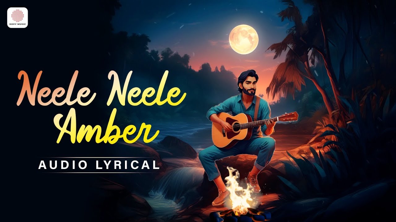 Neele Neele Amber Par Lyrical Video | Kishore Kumar Superhit Song | Sridevi | Kalyanji-Anandji