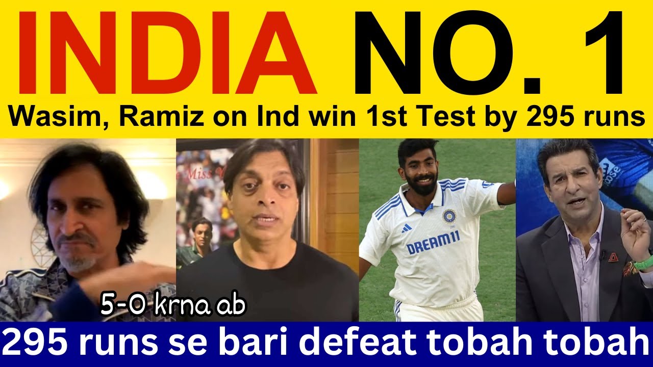 Pak Media Crying On India Win Today 1st Test Vs AUS | Ramiz Speaks On IND Vs AUS | Shoaib Akhtar