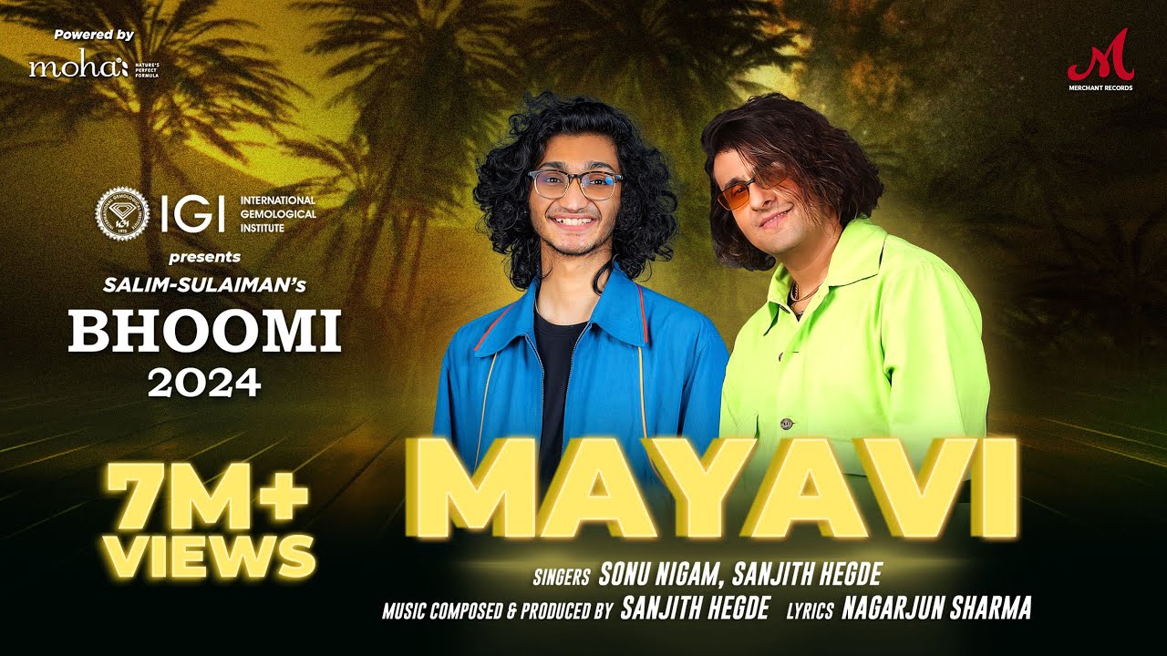 Mayavi ಮಾಯಾವಿ | Sonu Nigam | Sanjith Hegde | Nagarjun Sharma | Bhoomi 2024 | Merchant Records