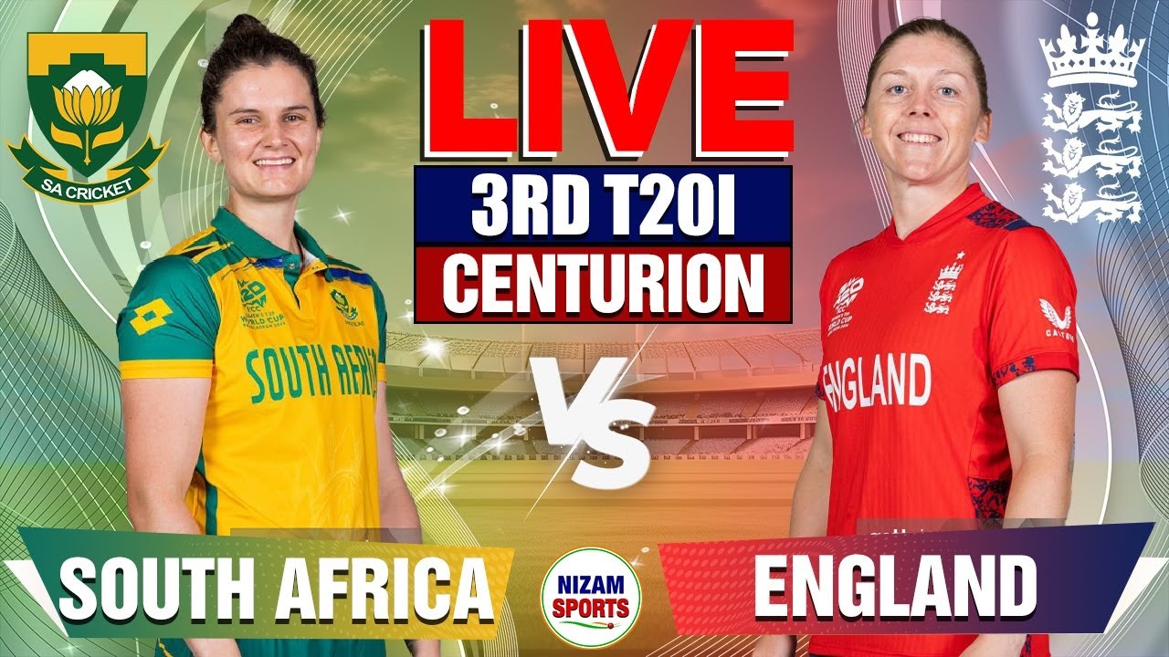 🔴South Africa Women Vs England Women | 3rd T20I | Live Cricket Score u0026 Commentary