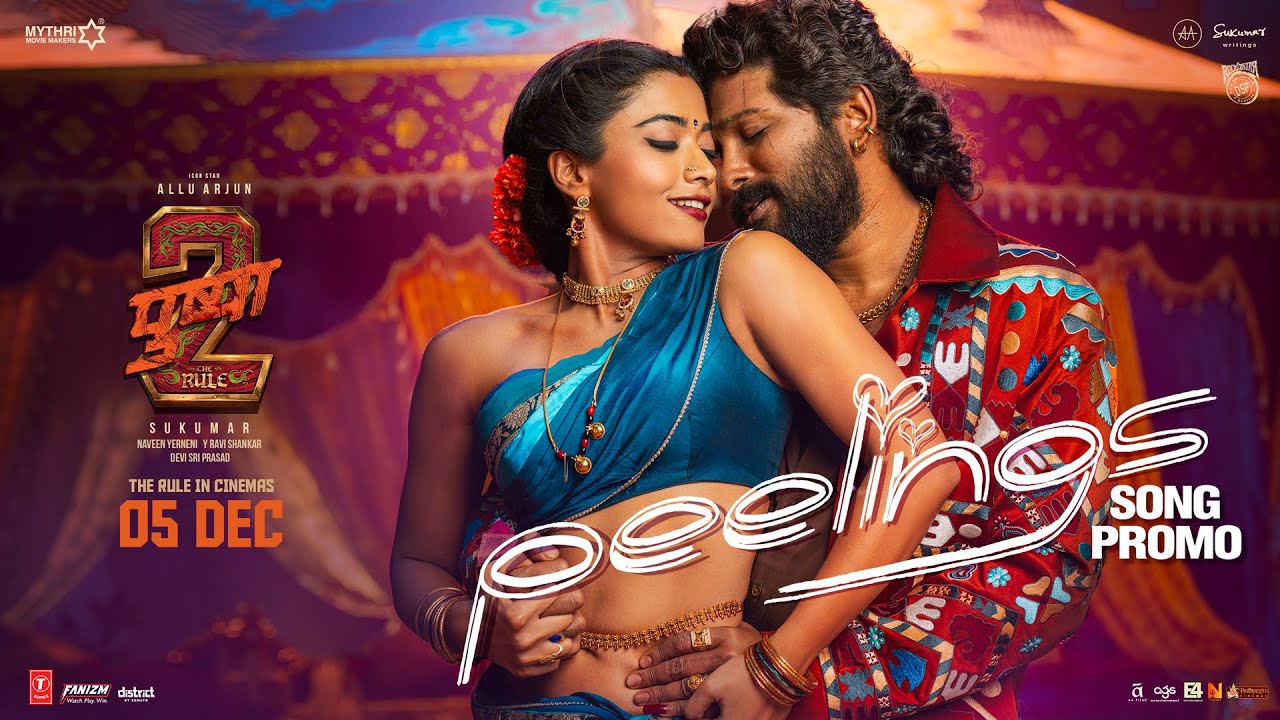 PEELINGS Song – Promo🔥 | Pushpa 2 The Rule | Allu Arjun | Rashmika Mandanna | Sukumar | DSP