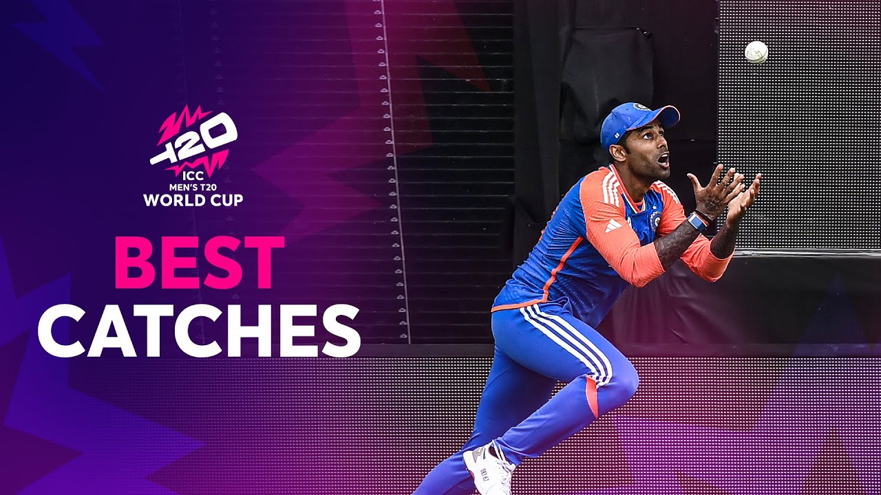 Unbelievable Athleticism | The Best Catches Of T20WC 2024