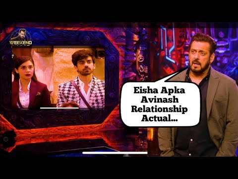 Bigg Boss 18 Live : Salman Khan Take Eisha Singh Class, Avinash Eisha Relationship, Weekend Ka Vaar