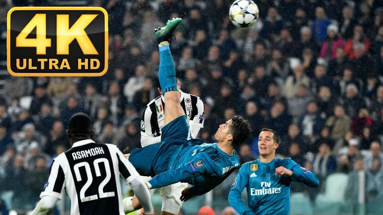 Cristiano Ronaldo Bicycle Kick Vs Juventus | CL Season 17/18 | 4K ULTRA HD |