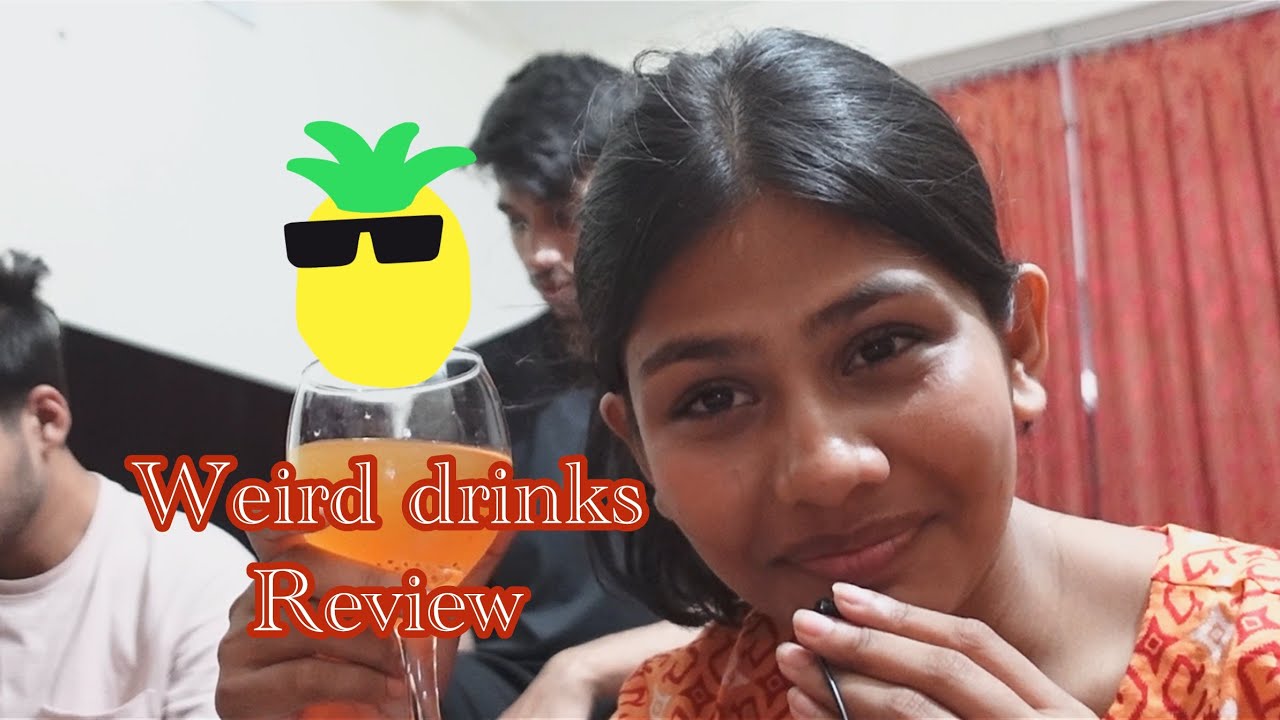 TRYING NEW/WEIRD DRINKS WITH COUSINS