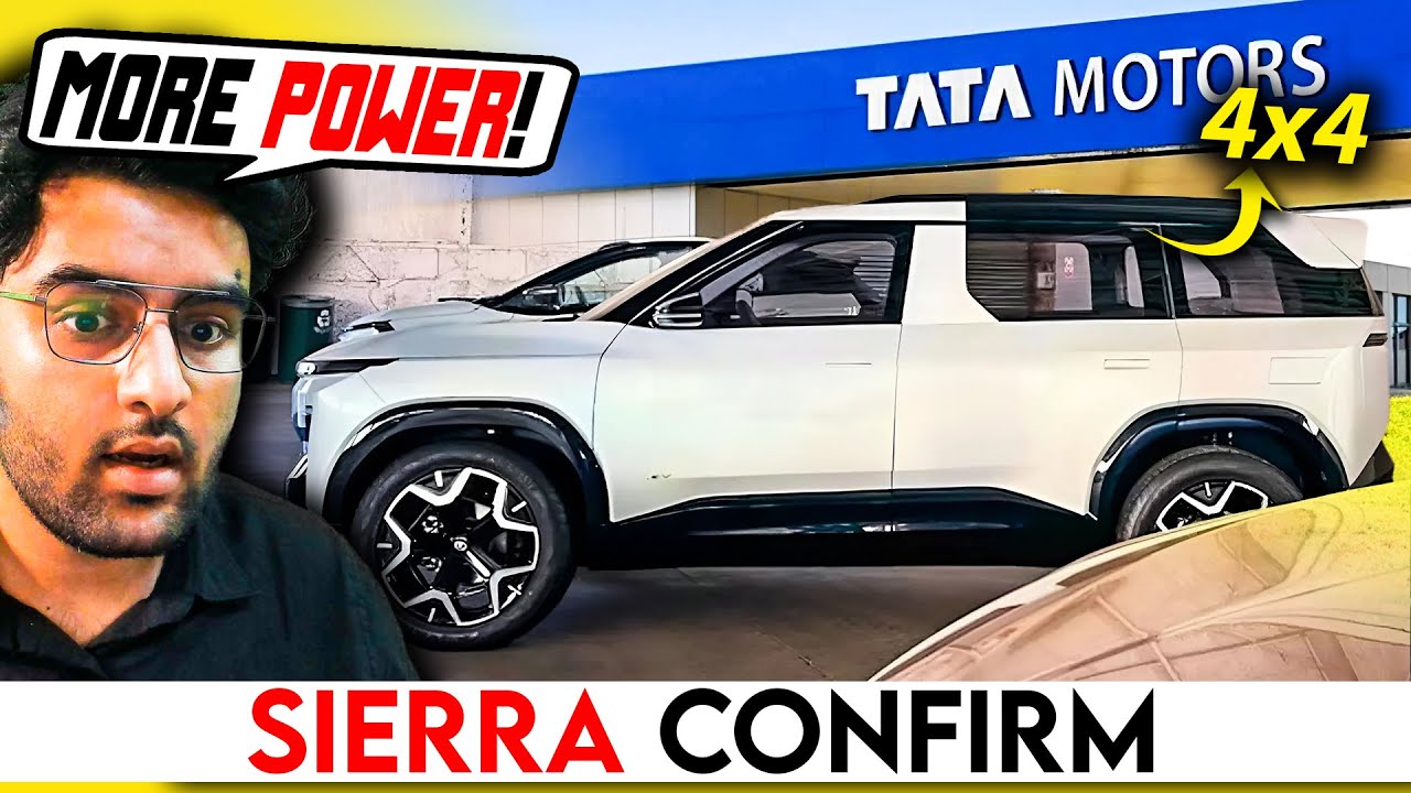 Tata Sierra Is Already 4×4 Production Ready With More Power To Kill Mahindra !! | Aristo News #125