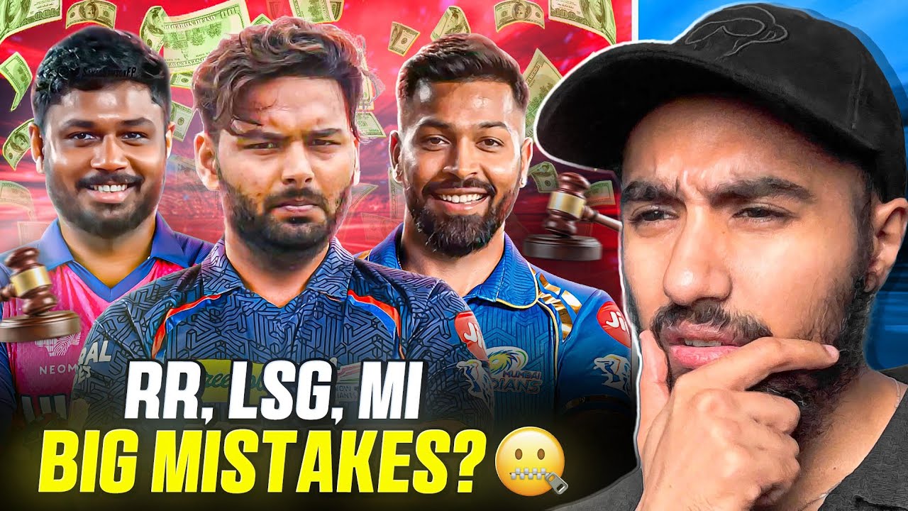 MI STEAL Will Jacks!🤯 | Pant For 27 Cr 👀 | MI, LSG u0026 RR Auction Mistakes