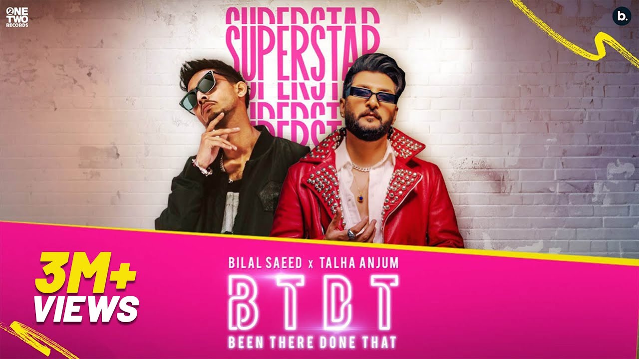 BTDT (Been There Done That) – Official Visualizer | Bilal Saeed, Talha Anjum | #punjabisong