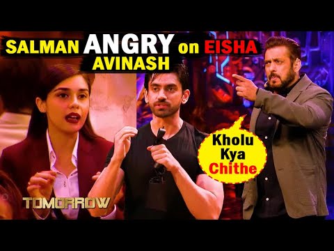 Bigg Boss 18 Today Episode Promo #SalmanKhan ANGRY On #Eisha And #Avinash #bb18