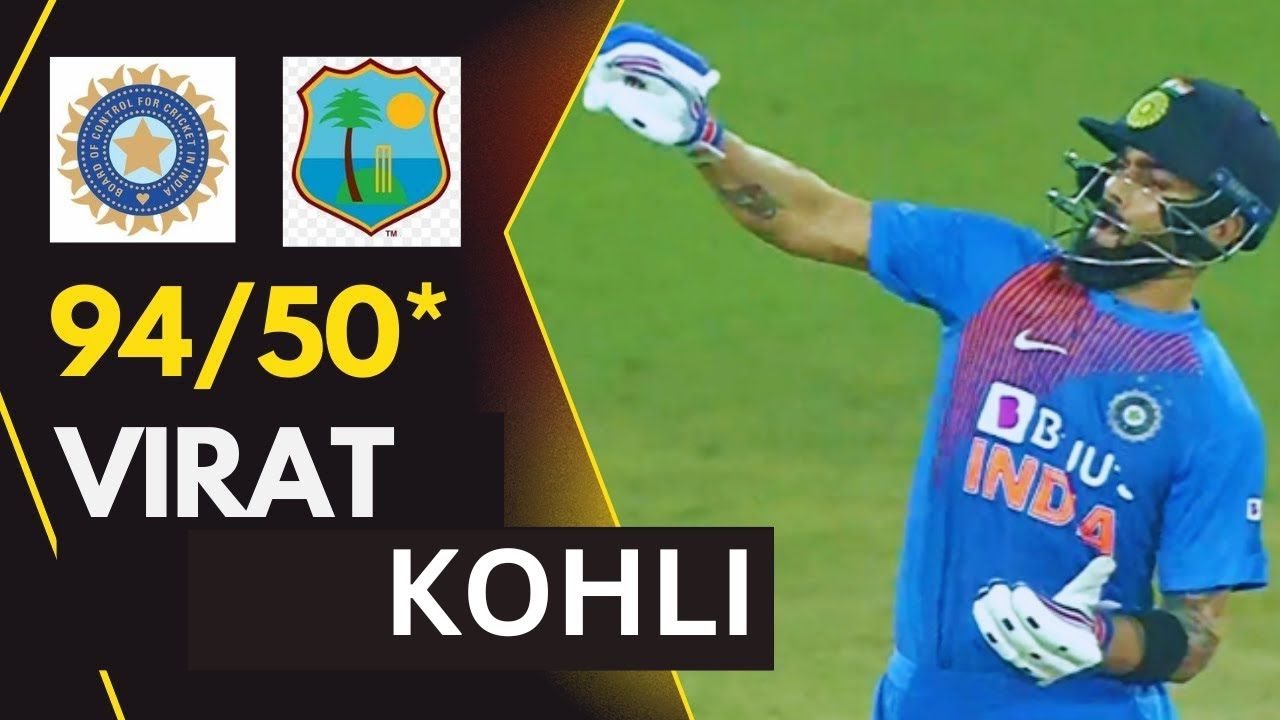 Virat Kohli 94(50) India Vs West Indies 1st T20 2019 (Highlights) #viratkohli #viralvideo #kingkohli