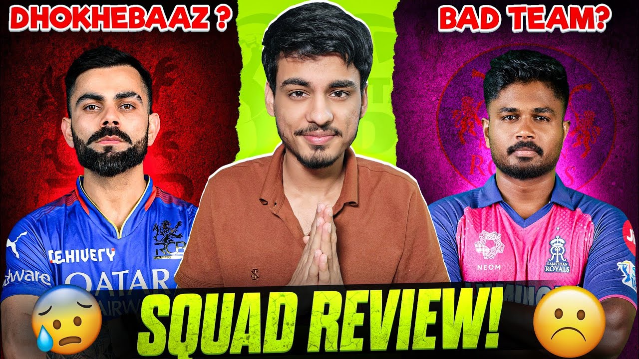 SIRAJ DHOKHA!! 💔🥺 | SACH ME KHRAB TEAM? | My HONEST RCB And RR SQUAD REVIEW! | IPL 2025