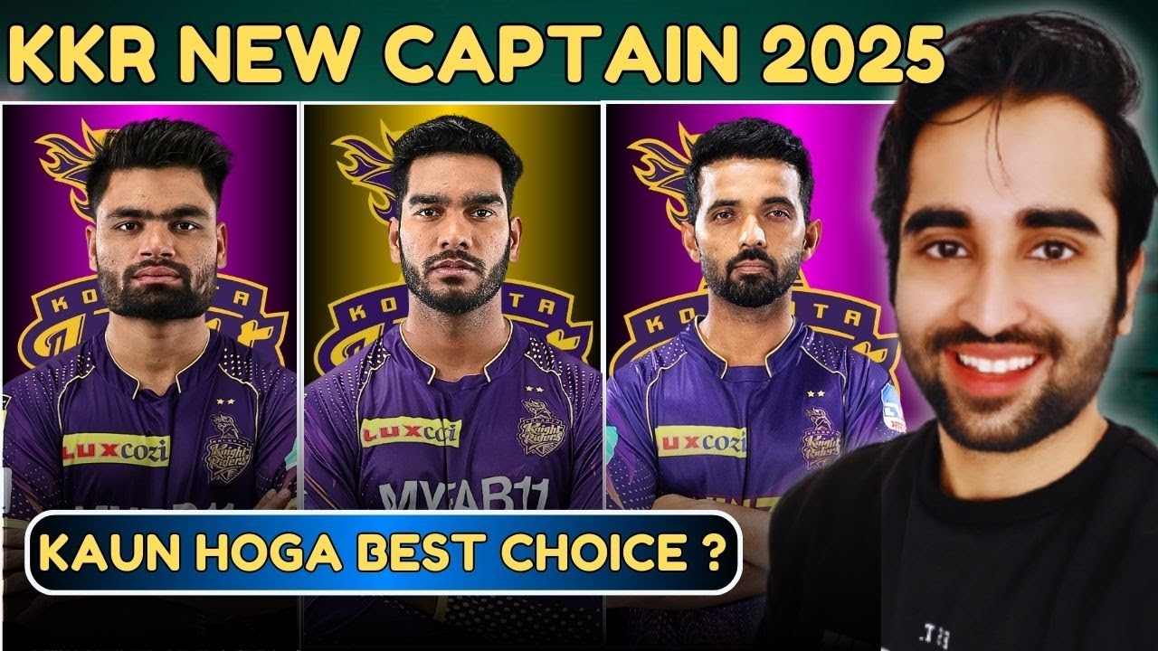 Best Choice For KKR NEW CAPTAIN IPL 2025🤔Venkatesh Iyer | Ajinkya Rahane | RInku Singh | Five Sportz