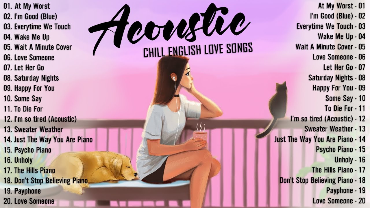 Best Acoustic Songs 2024 🍓 Top Chill Love Songs Cover 2024 🍓 Soft Acoustic Love Songs