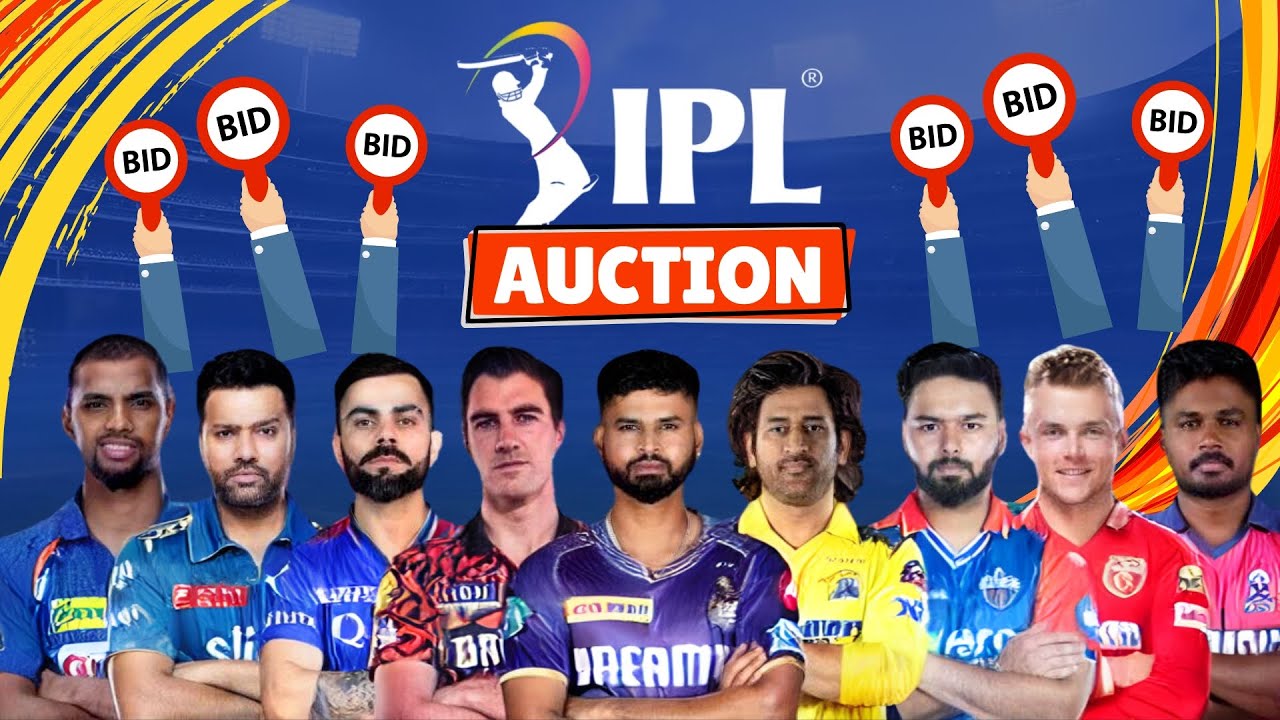 IPL 2025 Mega Auction LIVE Updates | IPL Mega Auction 2025 | Full Auction Highlights