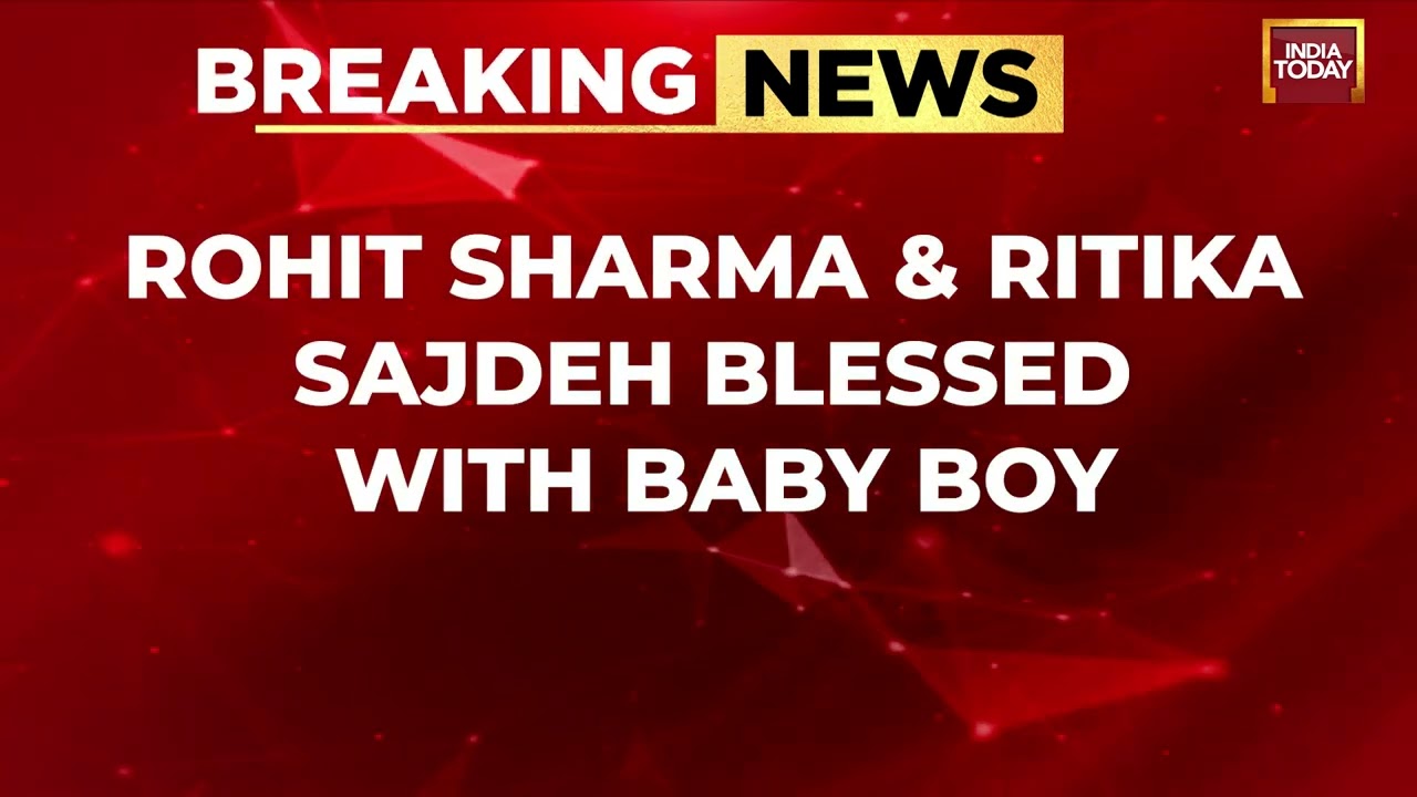 Breaking News: Rohit Sharma And Ritika Sajdeh Blessed With Baby Boy