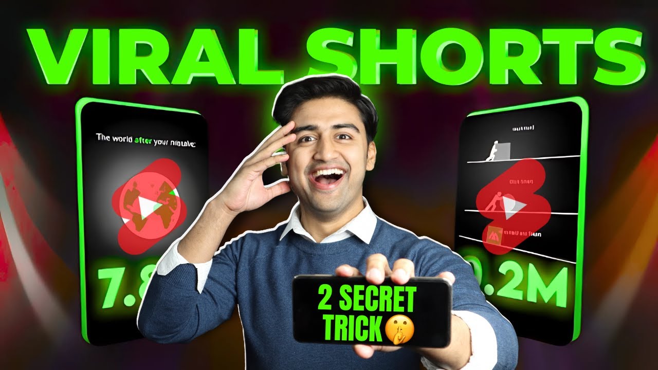 🔴 2 Secret VIRAL SHORTS TRICK (100% Working)😍🔥 | How To Viral Short Video On Youtube u0026 Earn Money 💹