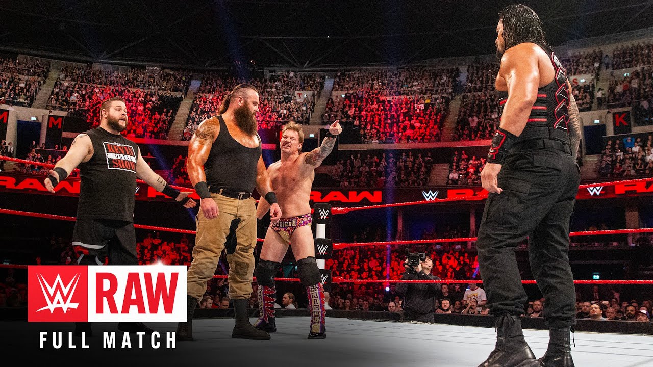 FULL MATCH: Reigns Vs. Owens Vs. Rollins Vs. Jericho Vs. Strowman: Raw. Nov. 7, 2016