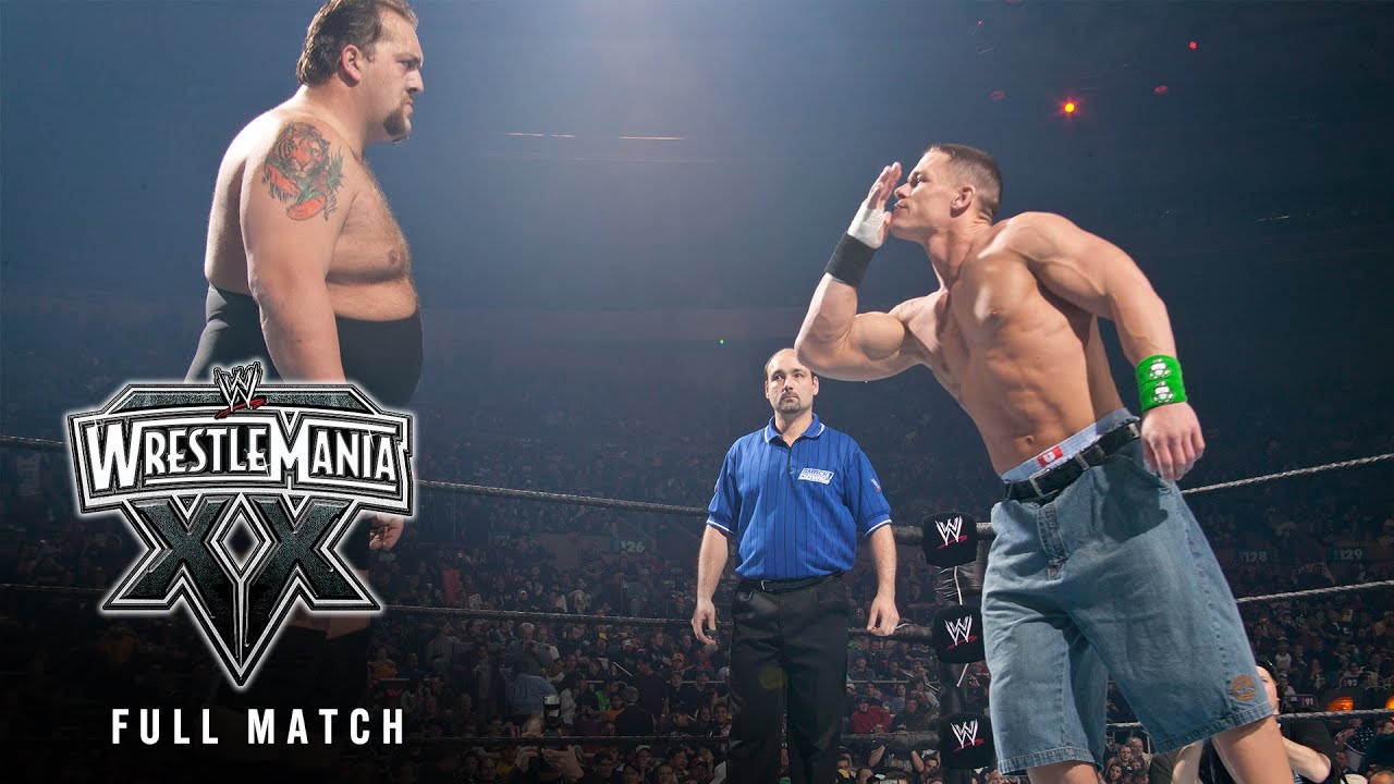 FULL MATCH — Big Show Vs. John Cena — U.S. Title Match: WrestleMania XX