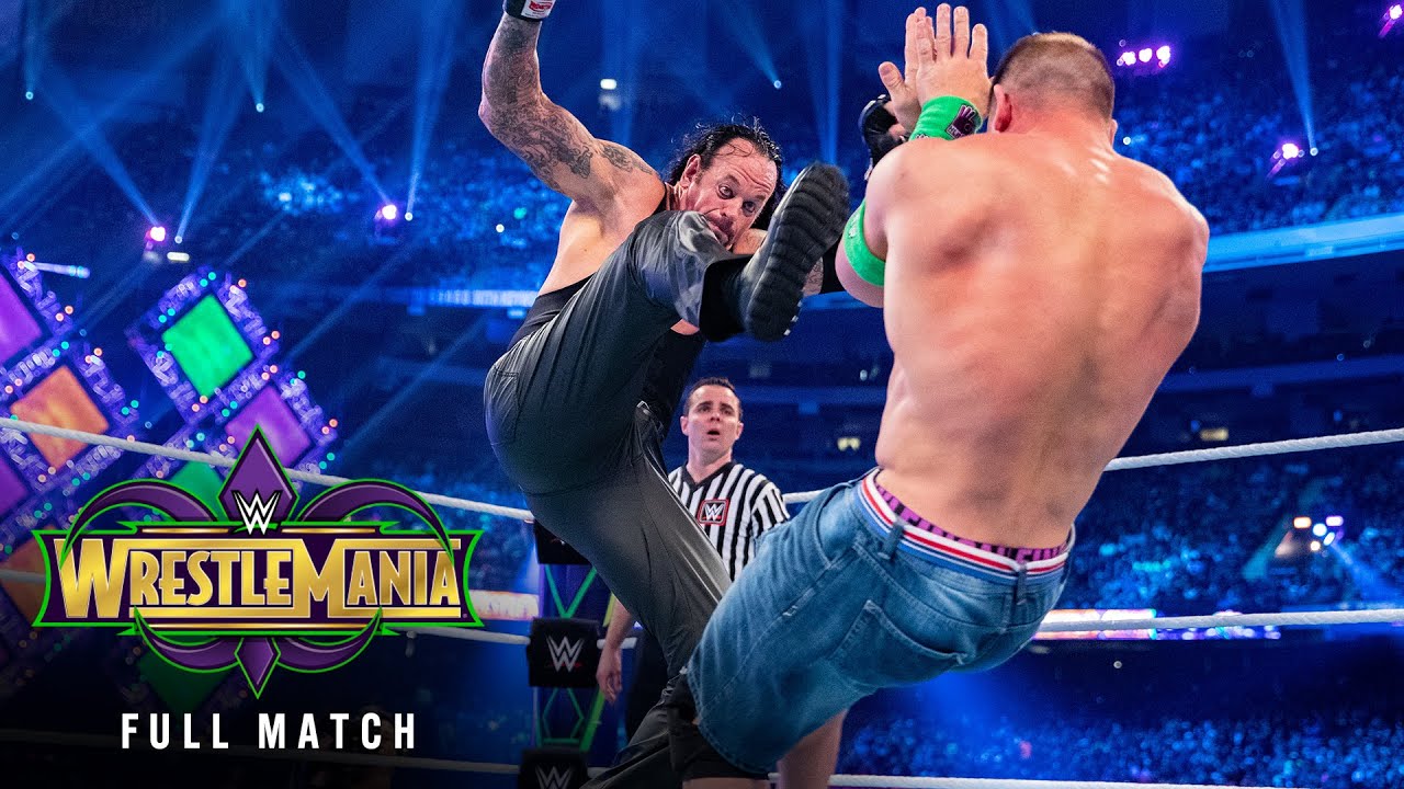 FULL MATCH — The Undertaker Vs. John Cena: WrestleMania 34