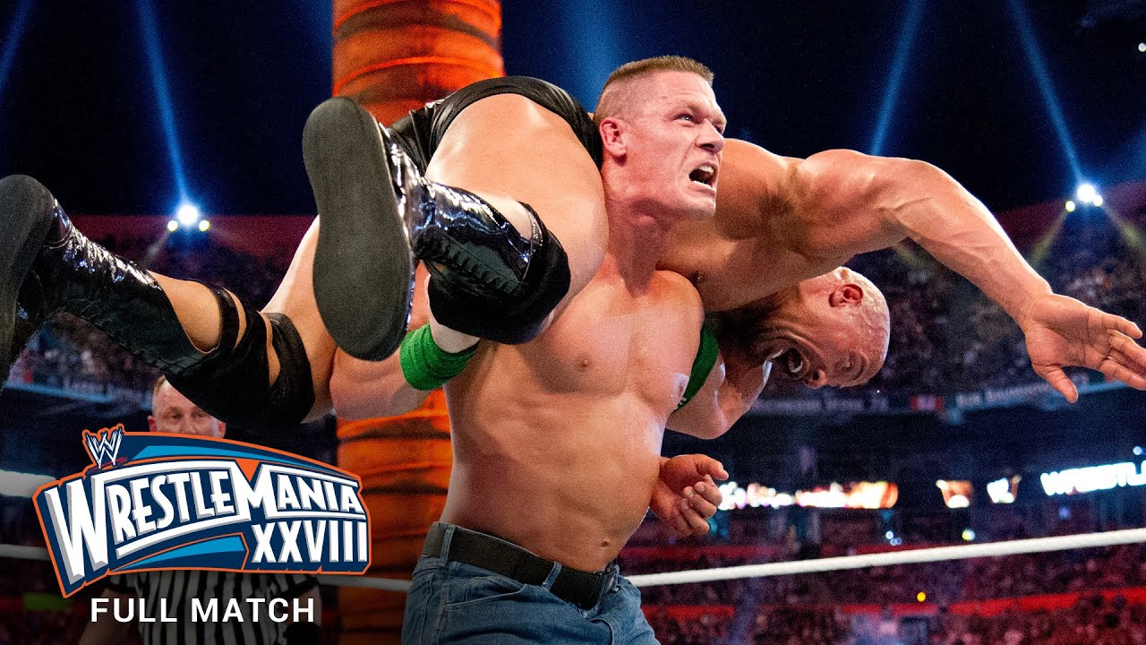 FULL MATCH – The Rock Vs. John Cena: WrestleMania XXVIII