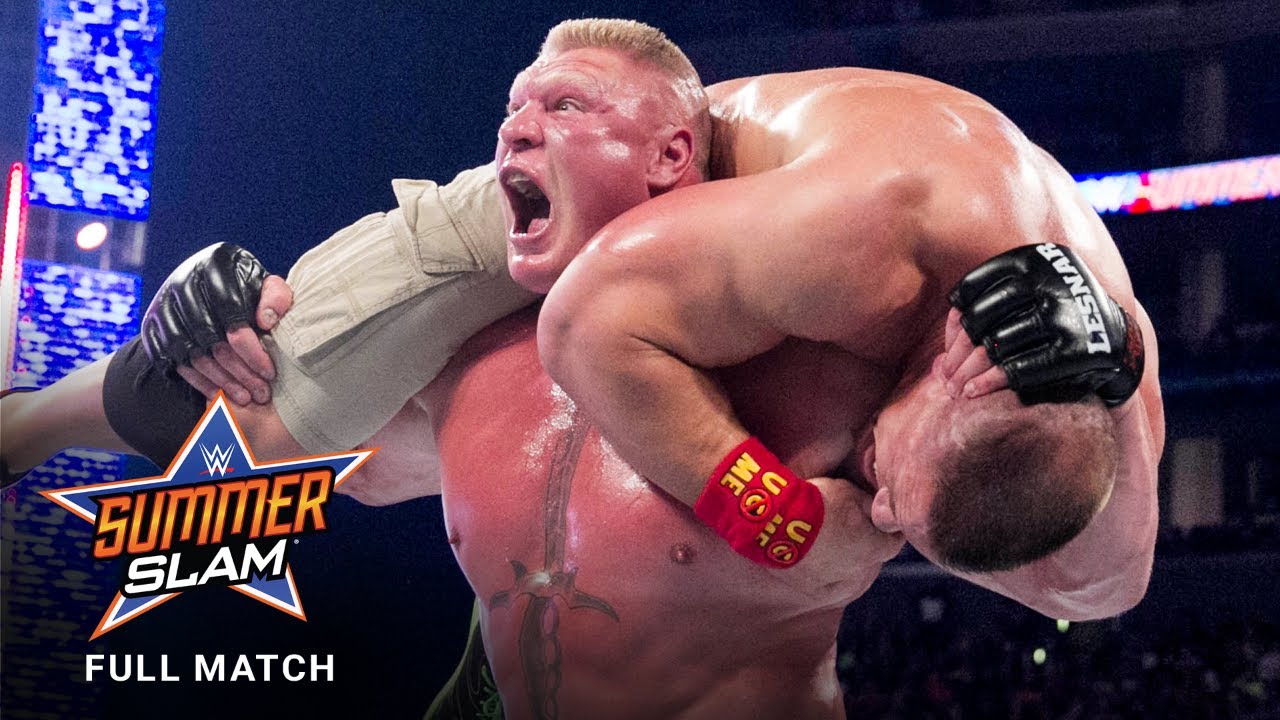 FULL MATCH – John Cena Vs. Brock Lesnar – WWE Title Match: SummerSlam 2014