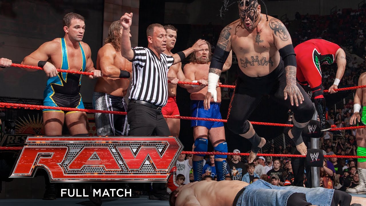 FULL MATCH – John Cena u0026 Randy Orton Vs. Raw Roster – 17-on-2 Handicap Match: Raw, March 17, 2008