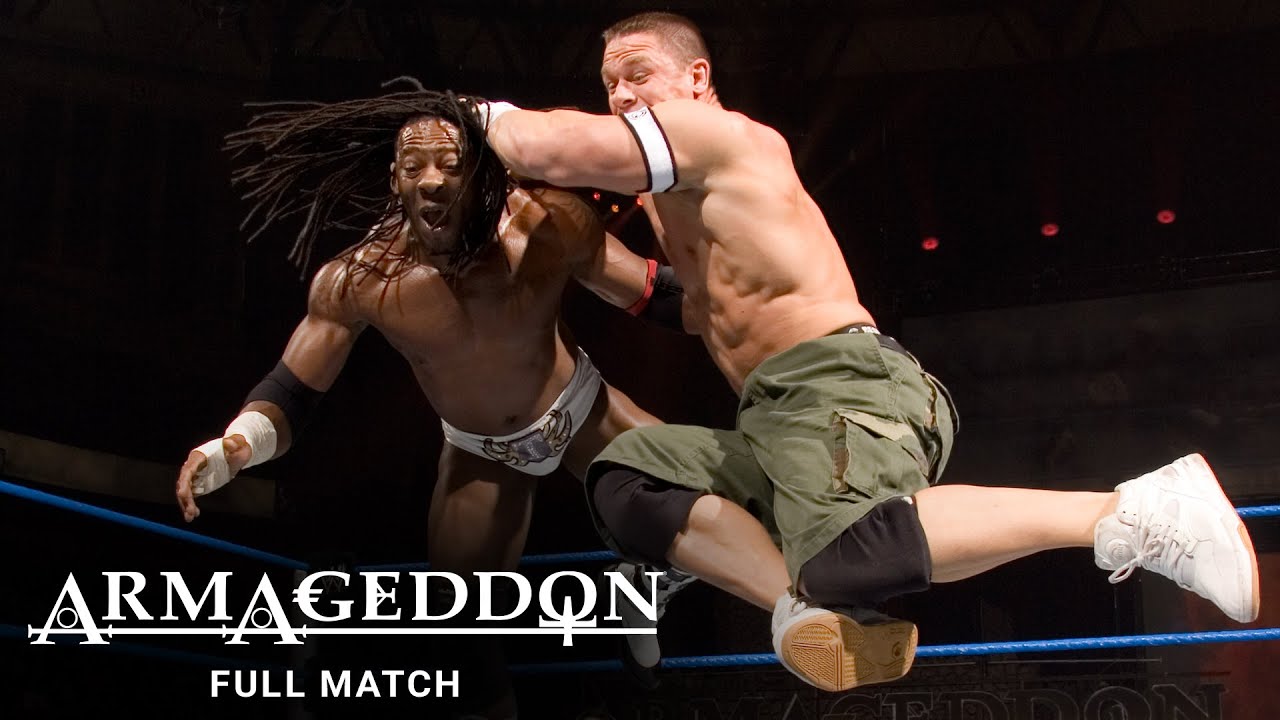 FULL MATCH – John Cena u0026 Batista Vs. King Booker u0026 Finlay: WWE Armageddon 2006