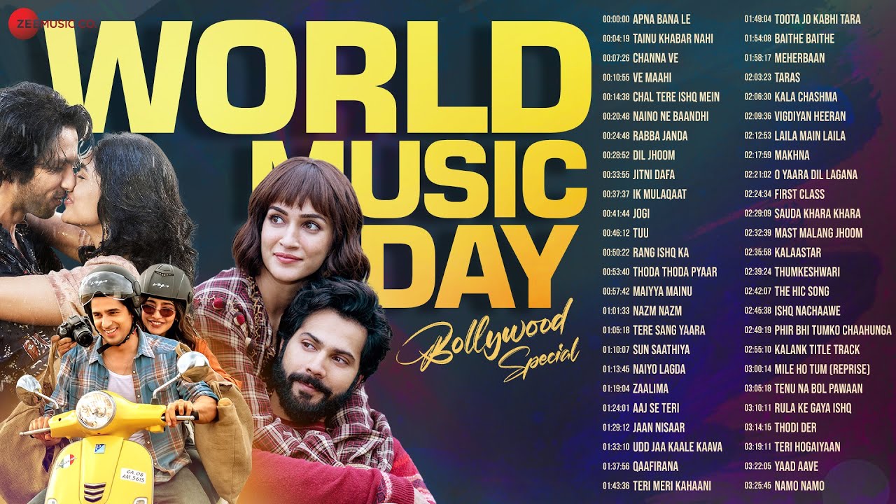 WORLD MUSIC DAY 2024 Full Album | 50 Nonstop Superhit Songs | Apna Bana Le, Taras, Tuu, Makhna u0026More