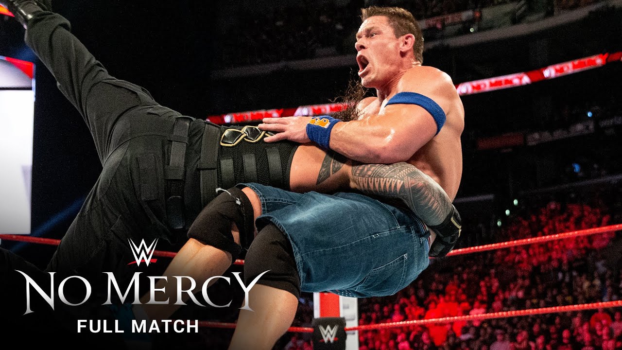 FULL MATCH: Roman Reigns Vs. John Cena: WWE No Mercy 2017