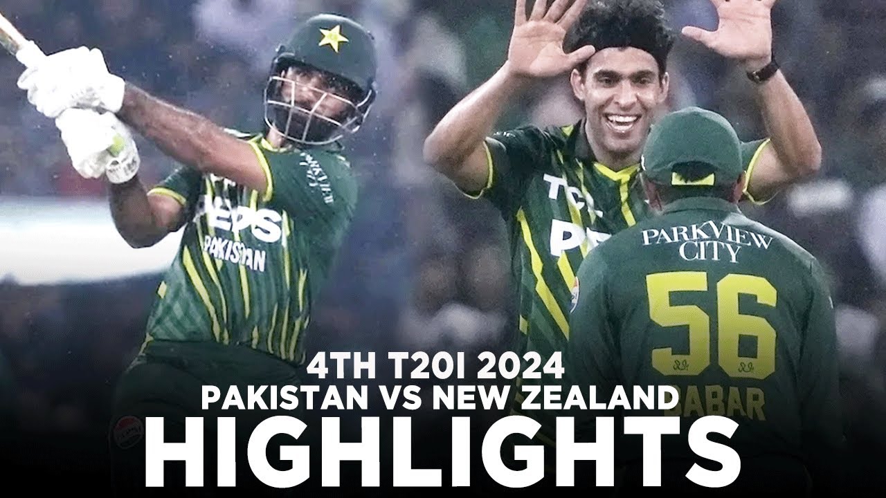 Full Highlights | Fakhar Zaman’s Fighting Innings | Pakistan Vs New Zealand | 4th T20I, 2024 | M2E1K