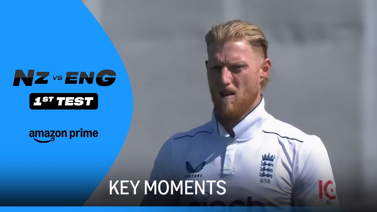 NZ Vs ENG 1st Test – Cricket Highlights | Day 3 | Prime Video India