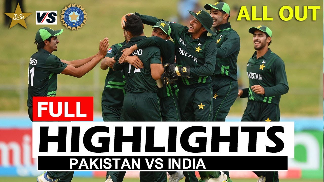 PAKISTAN VS INDIA FULL HIGHLIGHTS U19 ASIA CUP 2024 MATCH | PAK VS IND