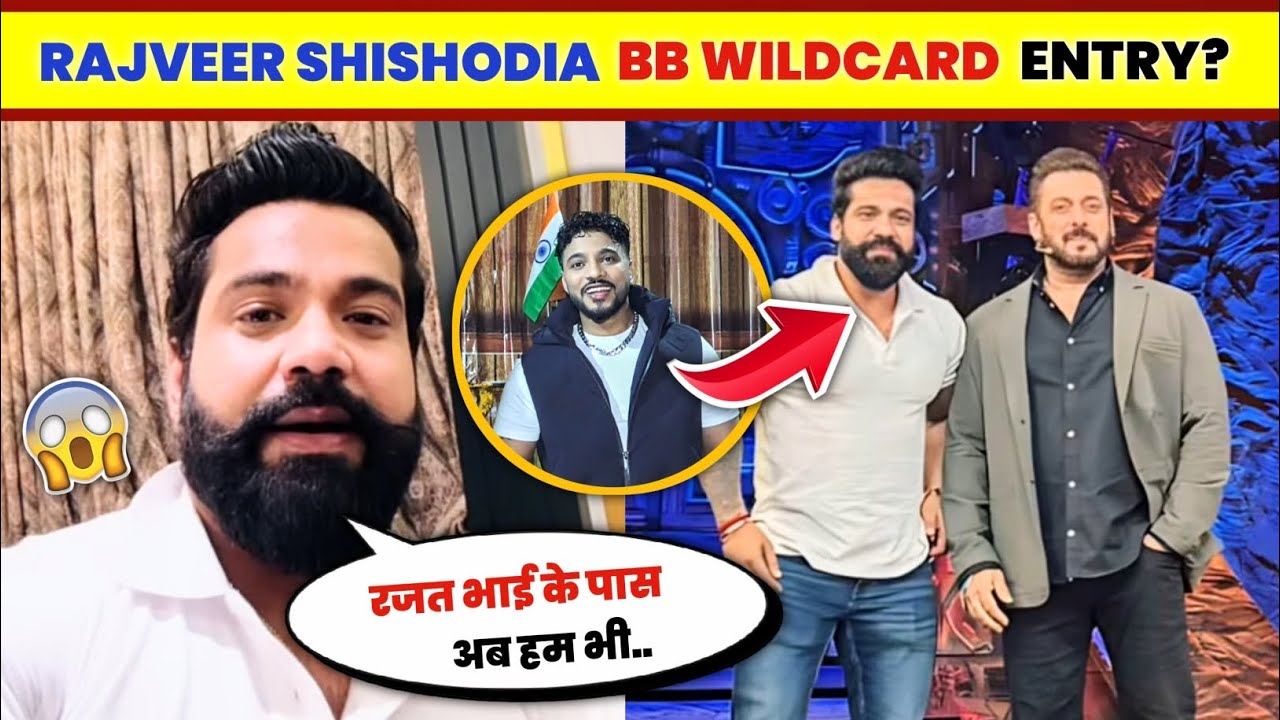 UNEXPECTED!🤯 Rajveer Shishodia WILDCARD ENTRY In Bigg Boss 18? | Raftaar Support Rajat Dalal,Rajveer