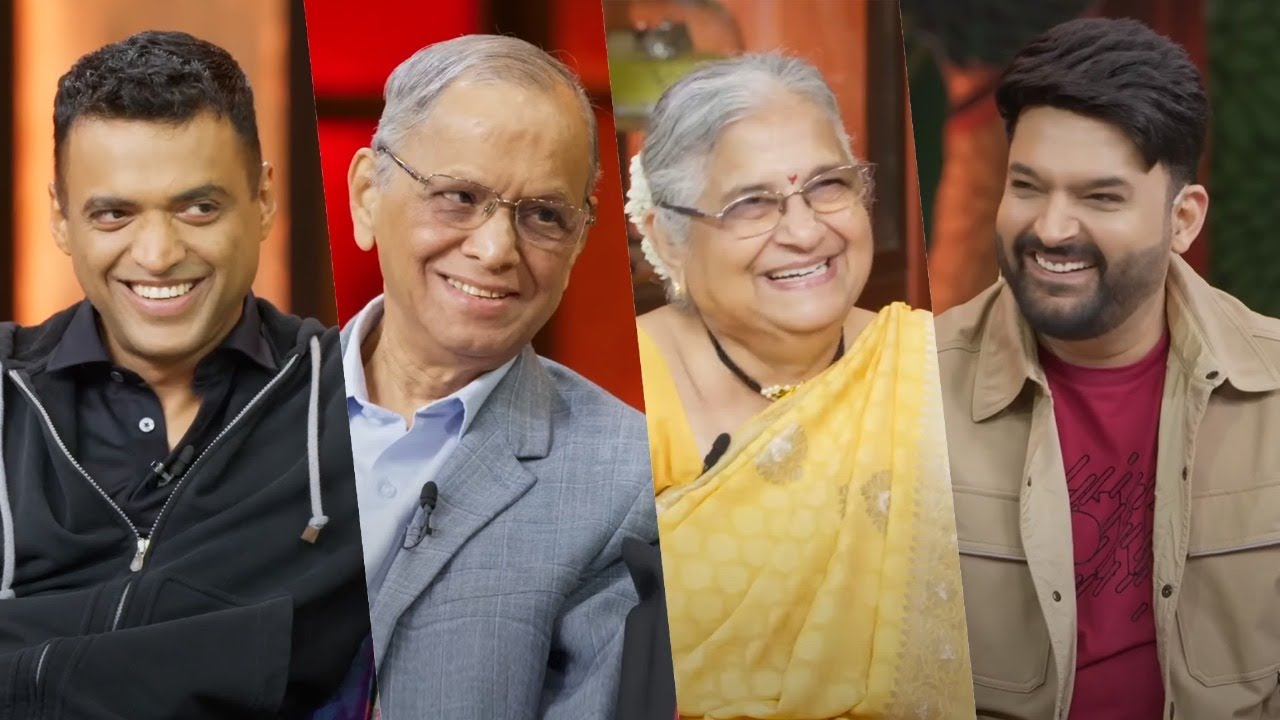 Great Minds, Greater Laughs: Narayana u0026 Sudha Murthy, Deepinder Goyal | The Great Indian Kapil Show