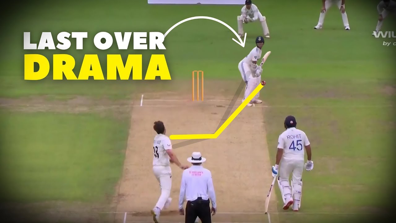 Last Over Drama In Test Cricket | TFV-Cricket