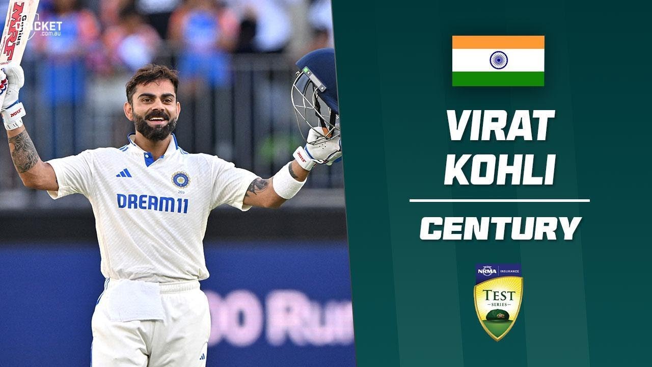 Kohli Snaps Run Drought With 30th Test Hundred | Australia V India 2024-25