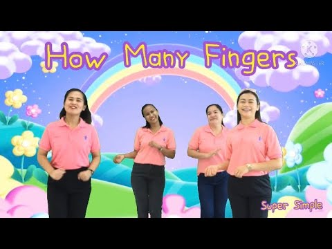 How Many Fingers | Action Songs For Children