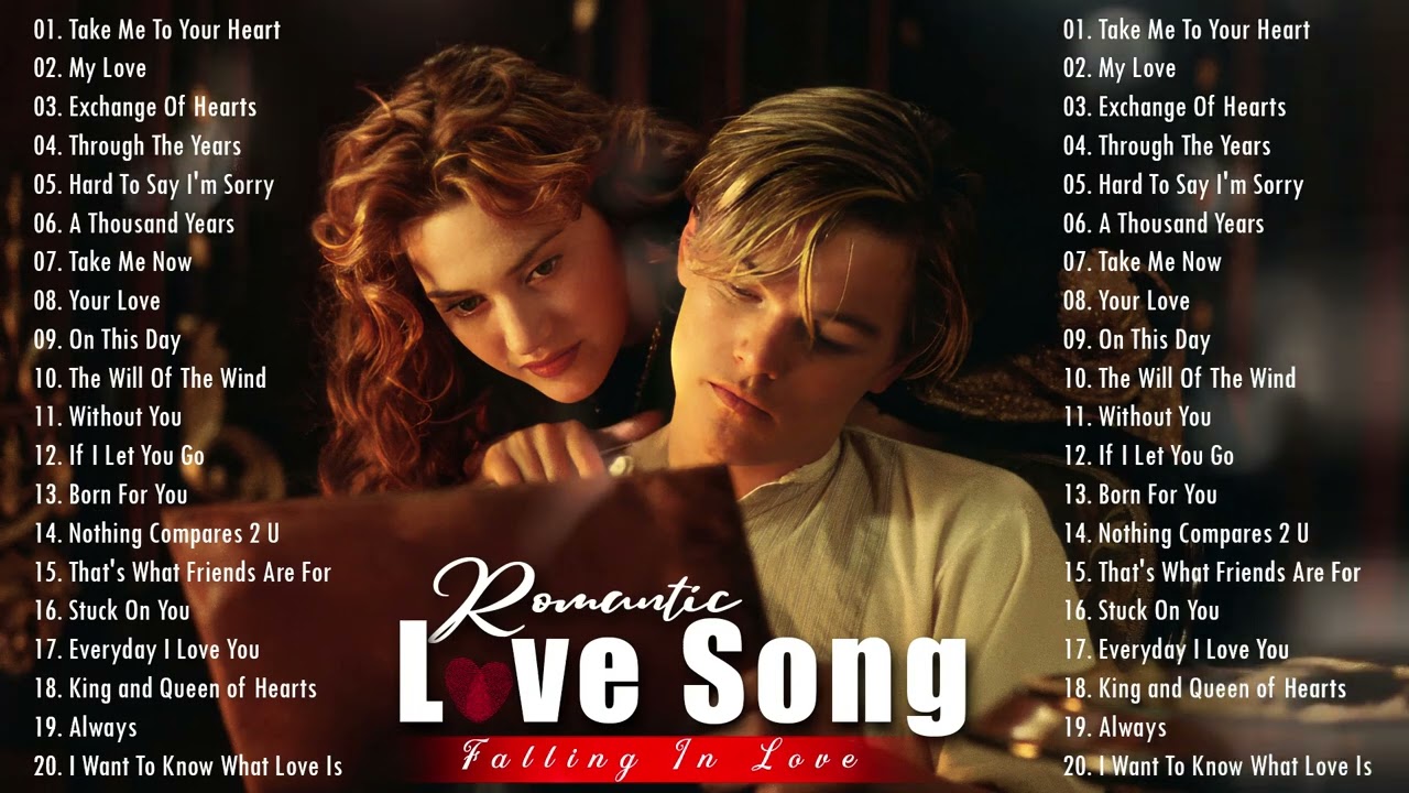 Top 100 Romantic Songs Ever ❤️Love Songs 2024 ❤️ Westlife, Shyane Ward, MLTR, Backstreet Boys