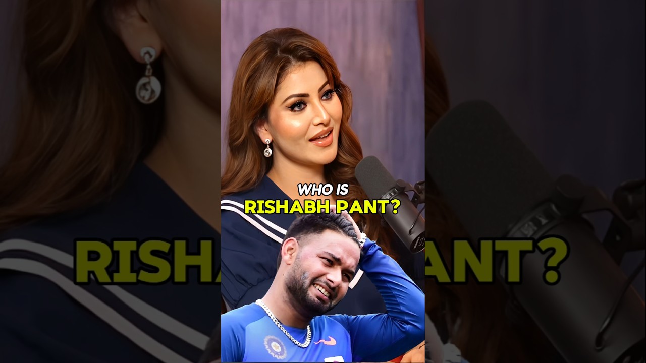 Who Is RP ?💔 Urvashi Rautela On Rishabh Pant | #ytshorts #shortsfeed #cricket