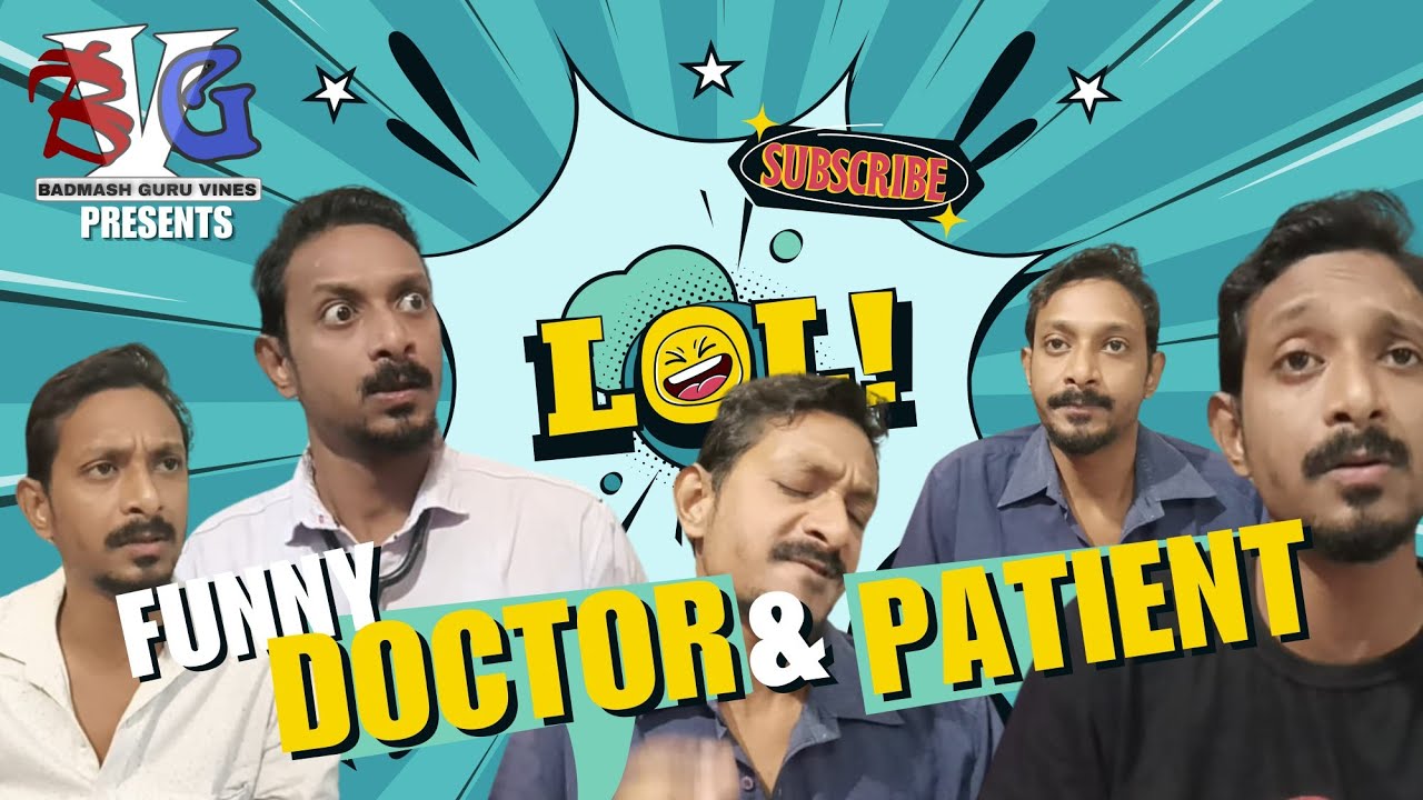 Doctor And Patient Funny Video // BADMASH GURU VINES