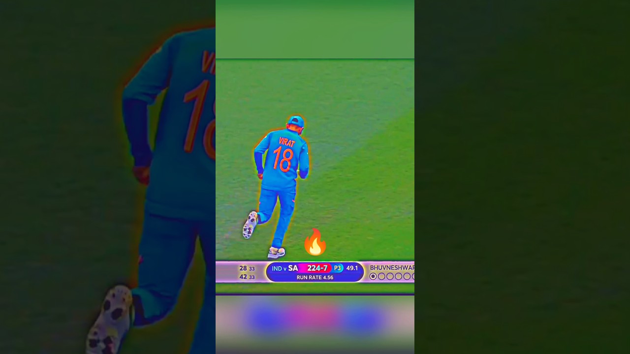 Don’t Miss The End Virat Kohli🔥 #shorts #cricketshorts #viralshorts #cricket #youtubeshorts #ytshort