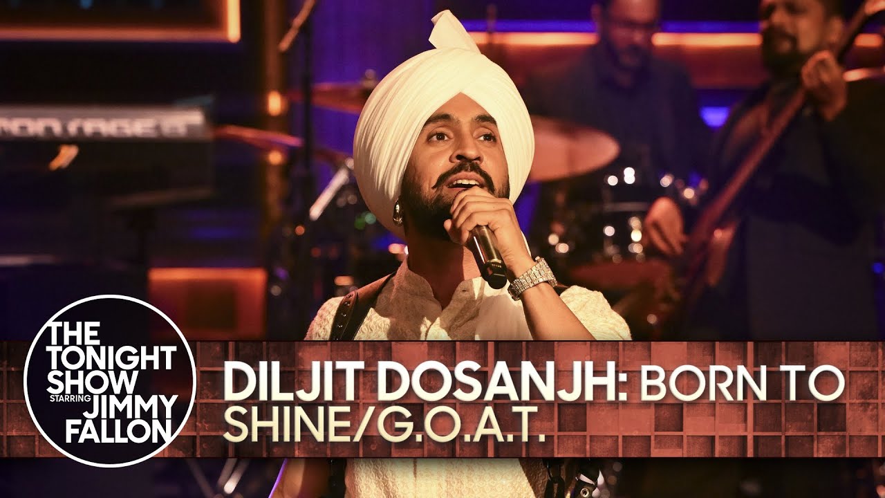 Diljit Dosanjh: Born To Shine/G.O.A.T. | The Tonight Show Starring Jimmy Fallon