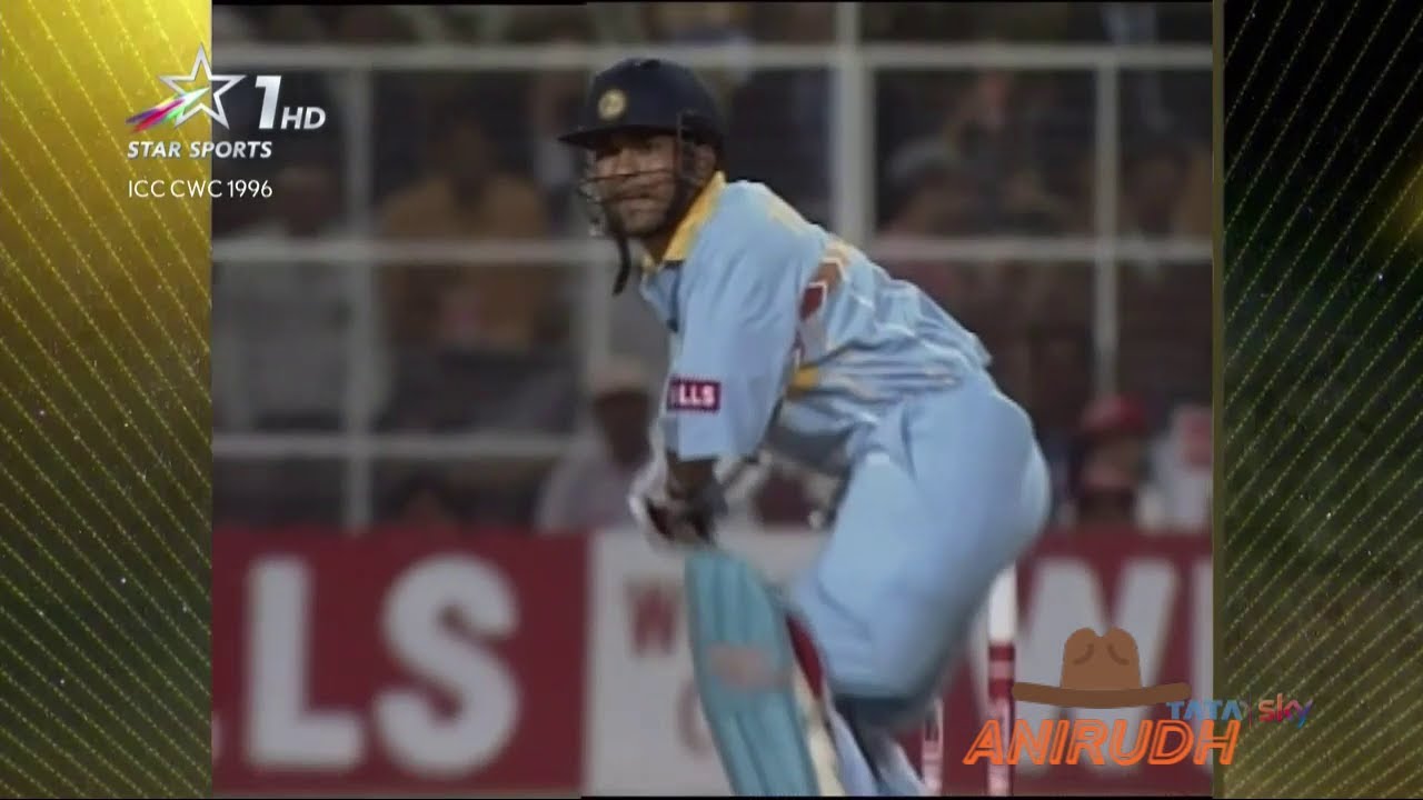 *Ball By Ball* Sachin Tendulkar Vs Ambrose,Walsh,Bishop u0026 Co At Gwalior WC 1996