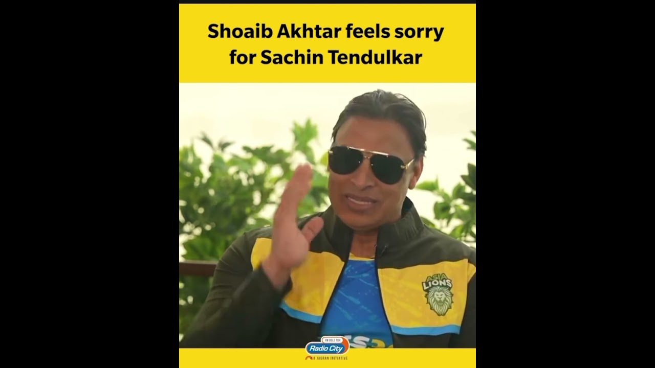 Shoaib Akhtar Praises Sachin Tendulkar 👏🏻👏🏻