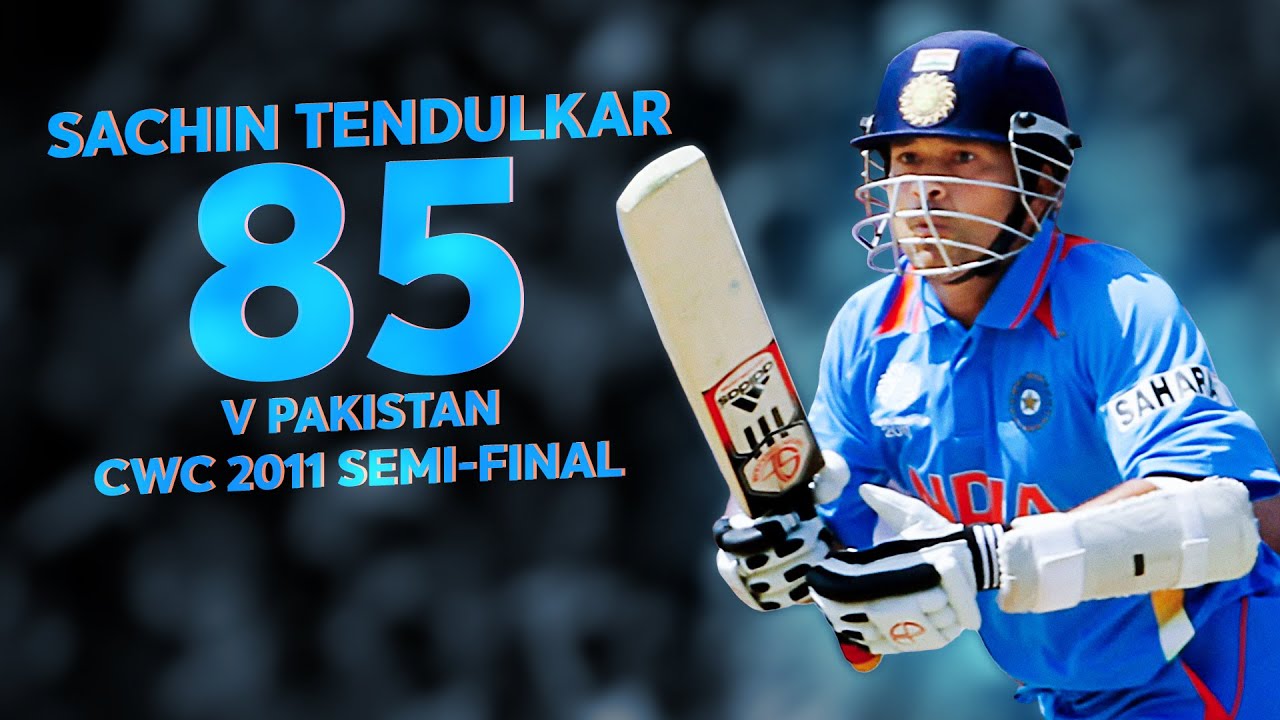 Sachin Tendulkar Troubles Pakistan In The Semi-final | CWC 2011