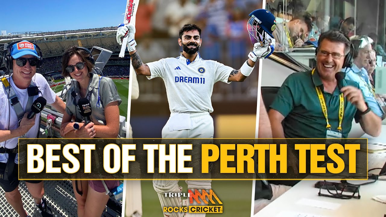 Best Bits From The Australia Vs India Perth Test Match | Triple M Cricket