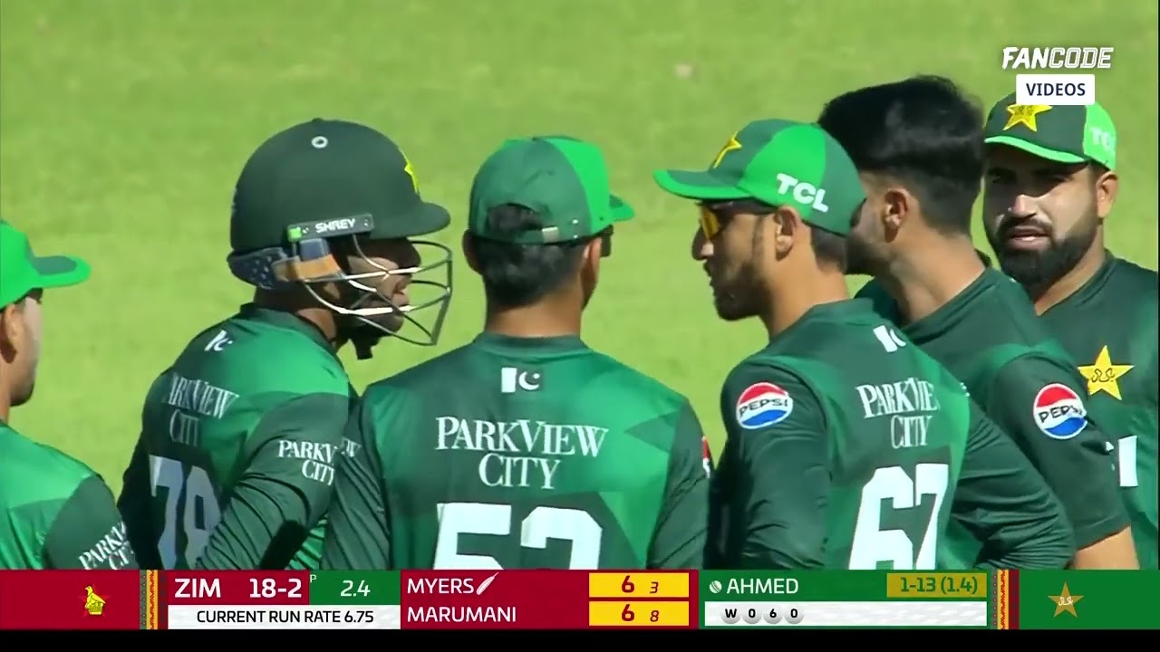 Zimbabwe Vs Pakistan | 1st T20I | Pakistan Tour Of Zimbabwe 2024 | Highlights